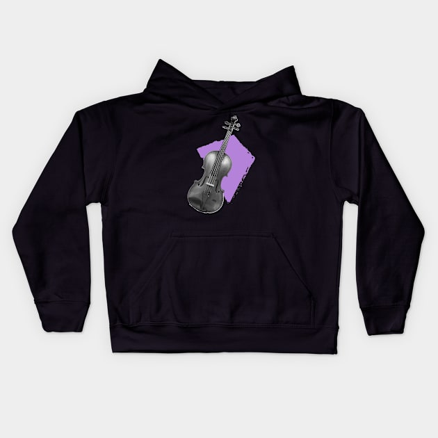 Umbrella Academy - Violin Kids Hoodie by UnOfficialThreads